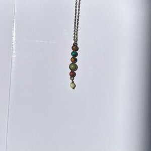 Lia Sophia Multi Stone Beaded Necklace